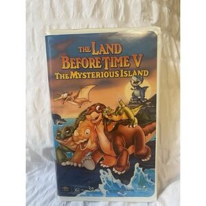 The Land Before Time V: The Mysterious Island 1997‎ VHS Clamshell Edition